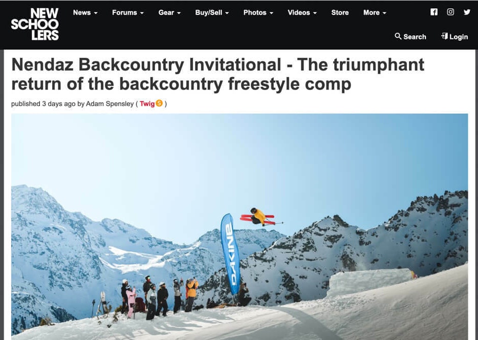 11 Newschoolers com Backcountry Invitational